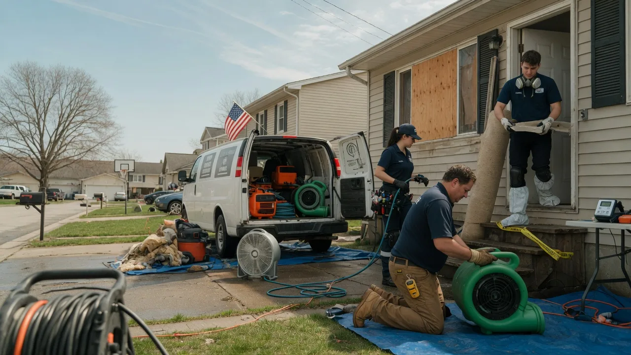 Water Damage Restoration in Melvern, KS near me